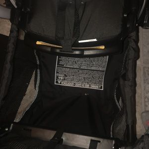 Double baby stroller